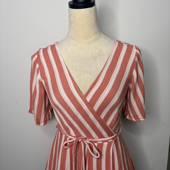 Blue Rain XXS Striped Short Sleeve Romper - Picture 2 of 11